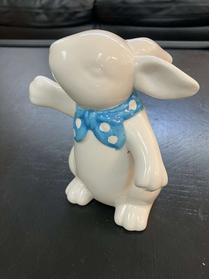 Easter Decor!! Darling Little Porcelain Bunny