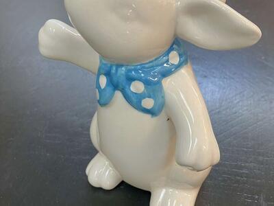Easter Decor!! Darling Little Porcelain Bunny