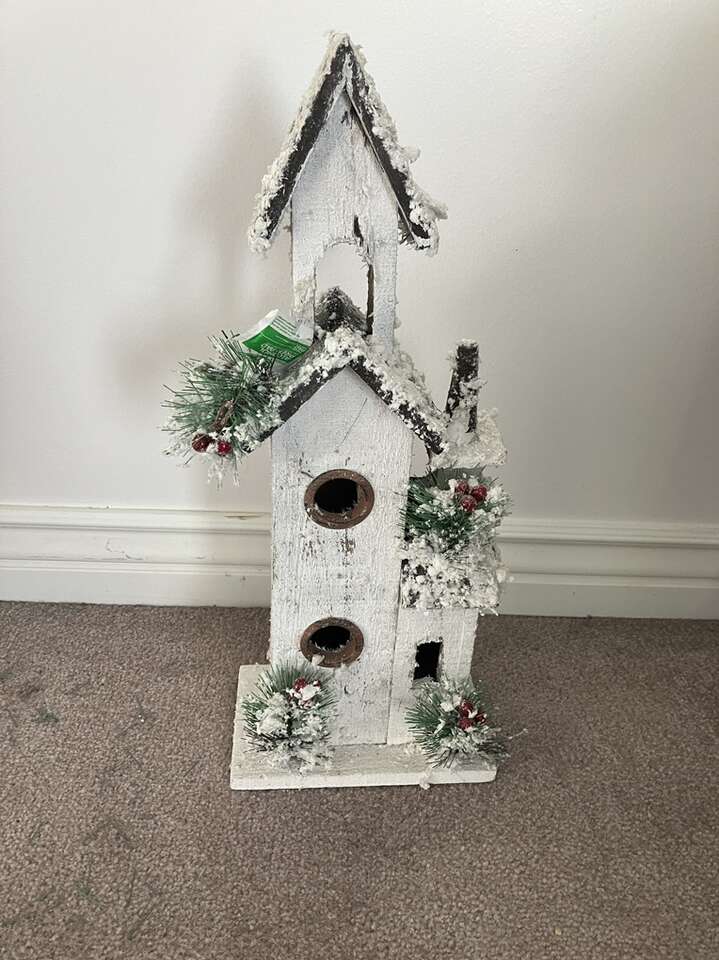 Christmas Bird House