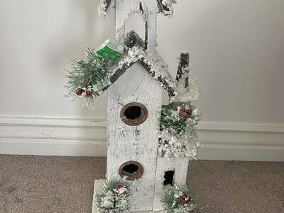 Christmas Bird House