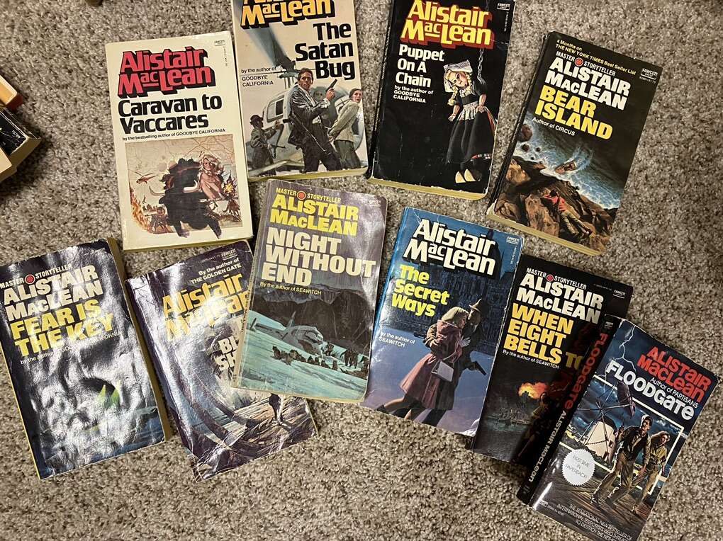 Alistair MacLean Book Collection!