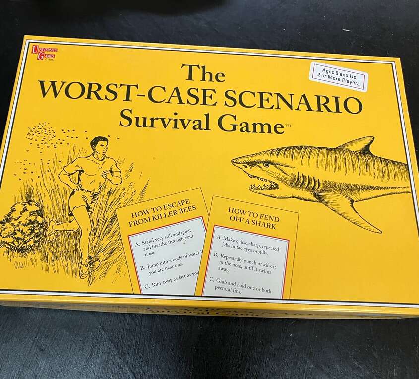 The Worst Case Scenario Original Board Game