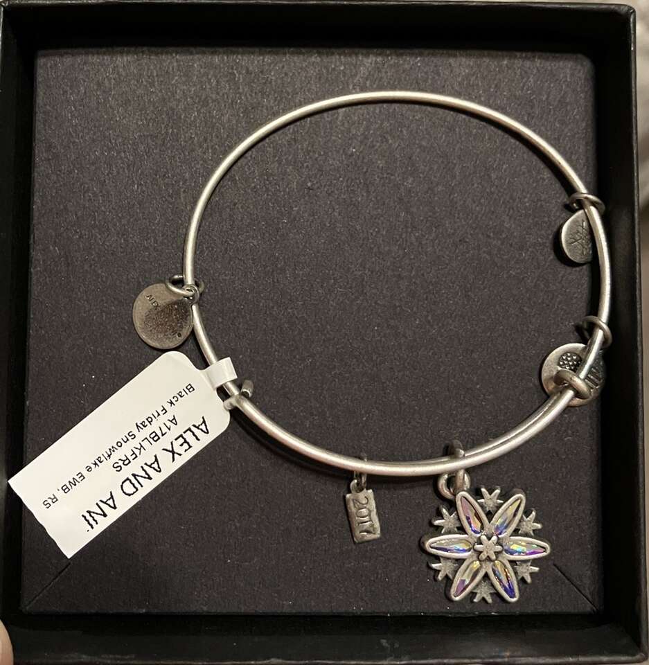 Alex & Ani Snowflake Bracelet- Still New With Tags