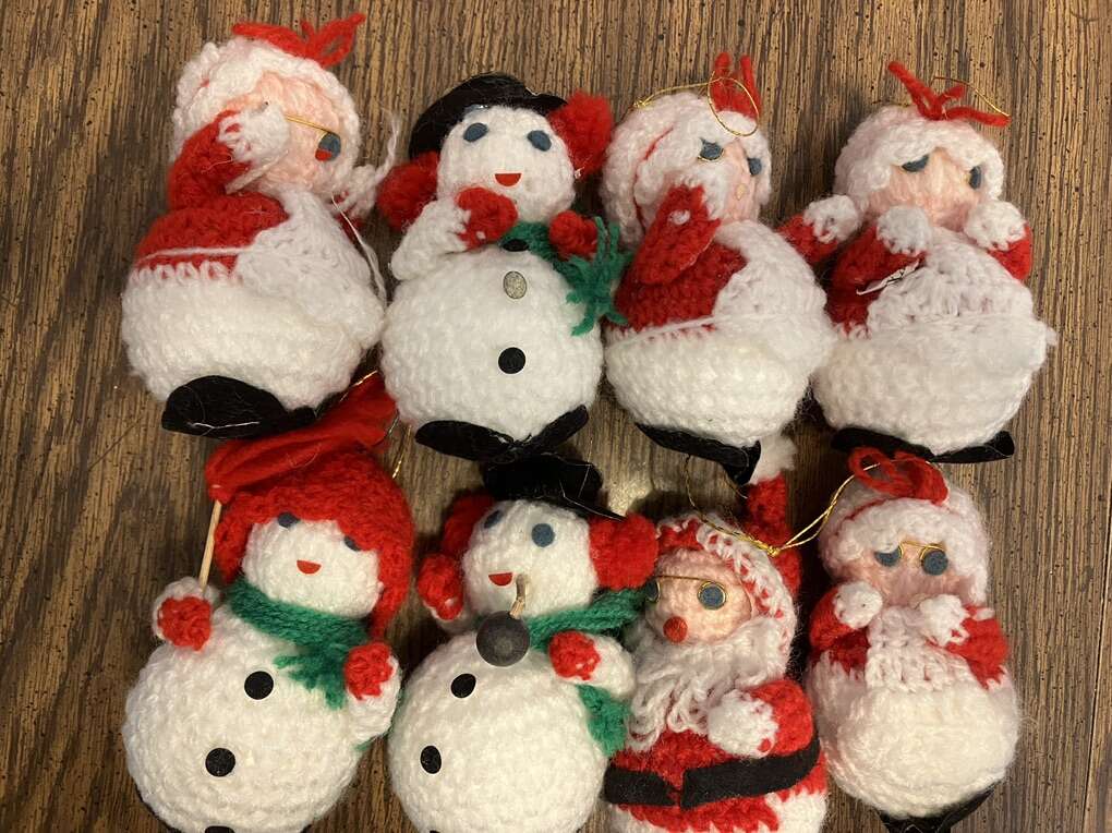 Cute Little Collection-Crocheted Christmas Ornamen