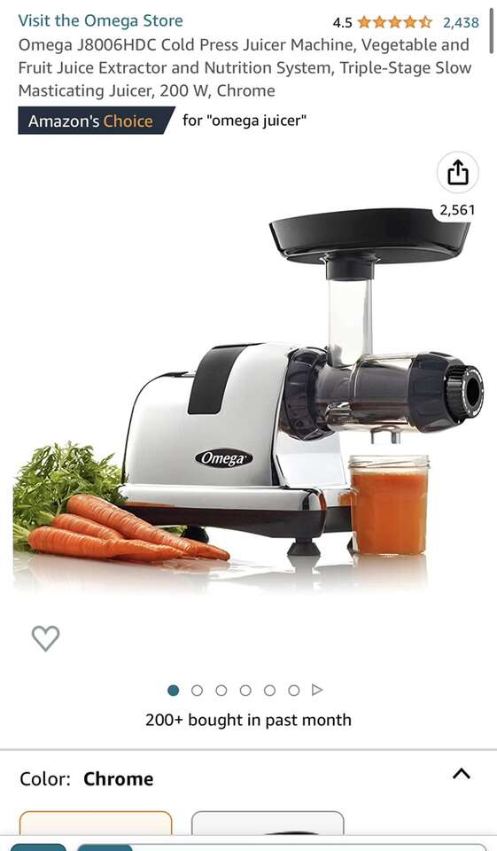 Omega Juicer - Barely Used