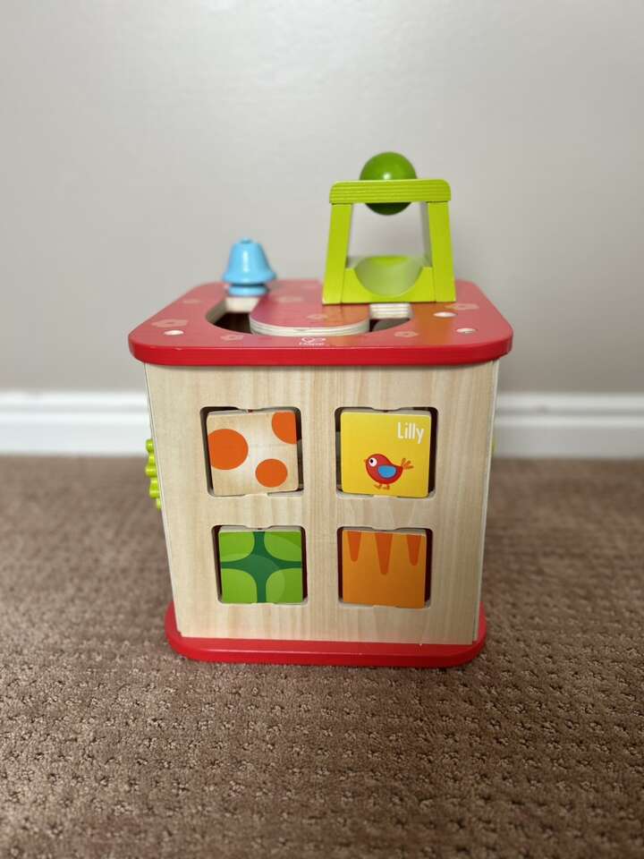 Hape Wooden Friendship Activity Cube