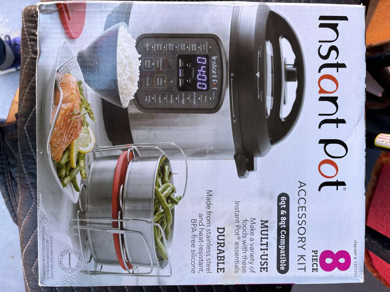 NEW Instant Pot 8 Piece ACCESSORY KIT -