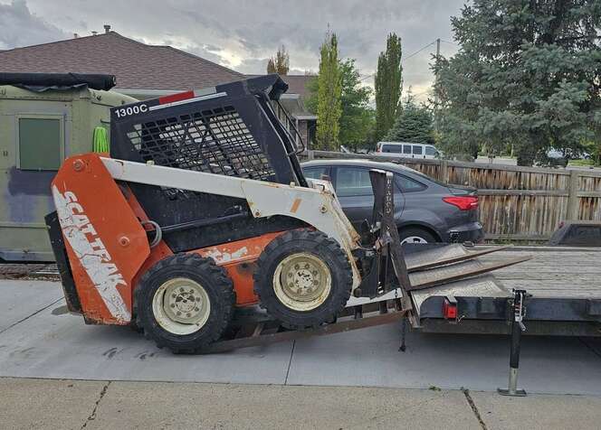 5' steel heavy duty ramps for bobcat or trucks