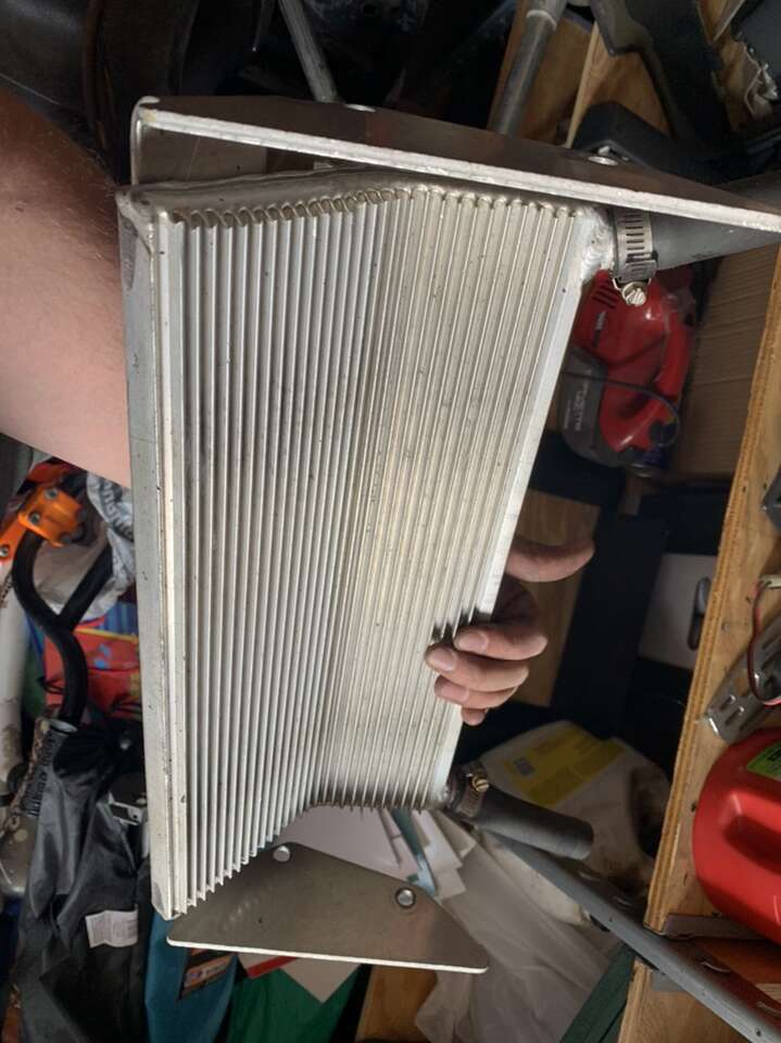 Arctic Cat Rear Heat Exchanger