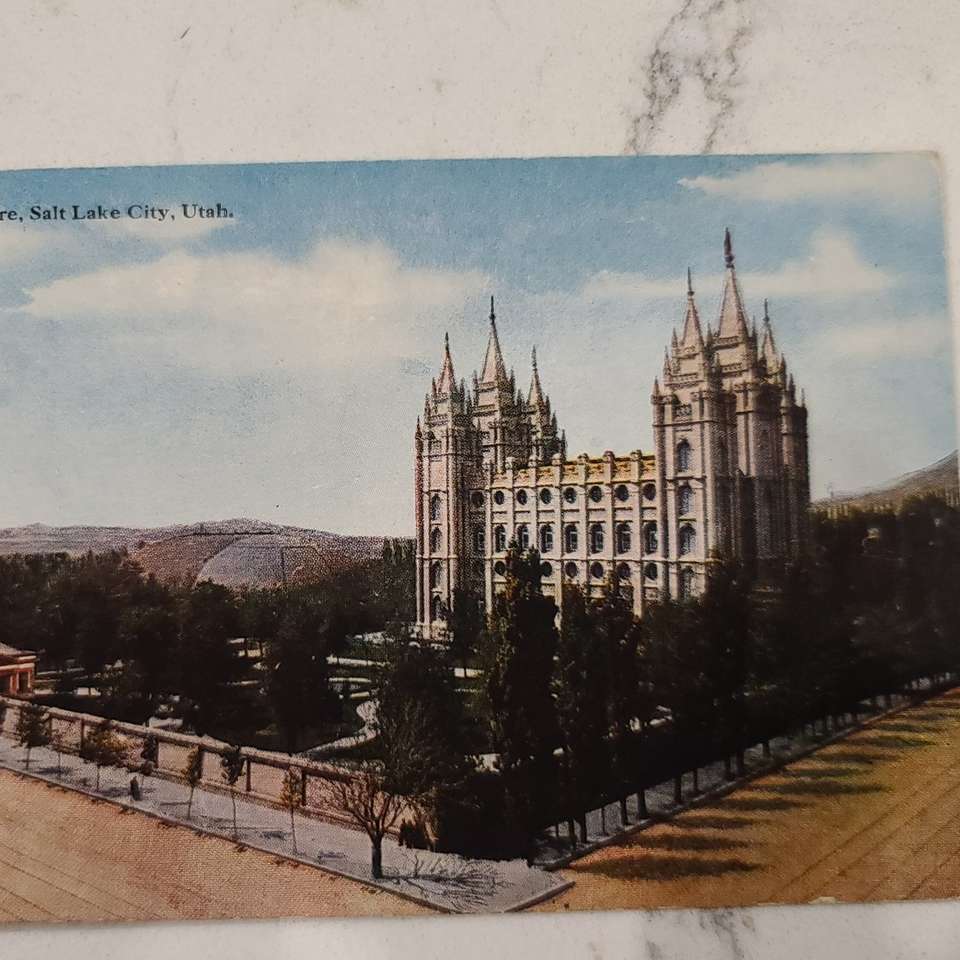 Temple Square Post Card