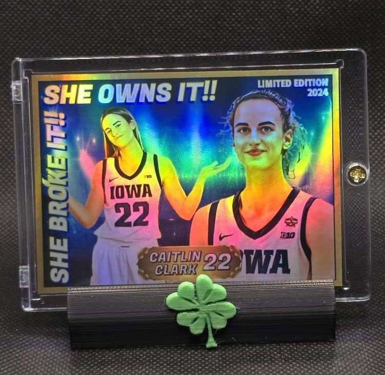 Caitlin Clark Custom Card Indiana Fever