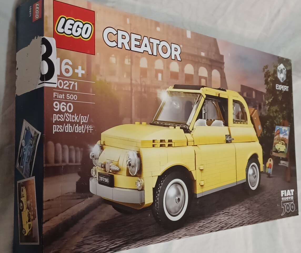 Lego Creator 10271, Fiat 500, Expert, 960 pc Brand new set