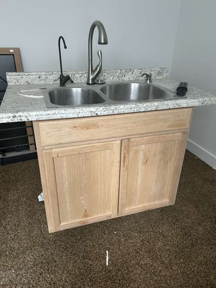 Kitchen Bath Vanity With Sink Touch Faucet… FREE