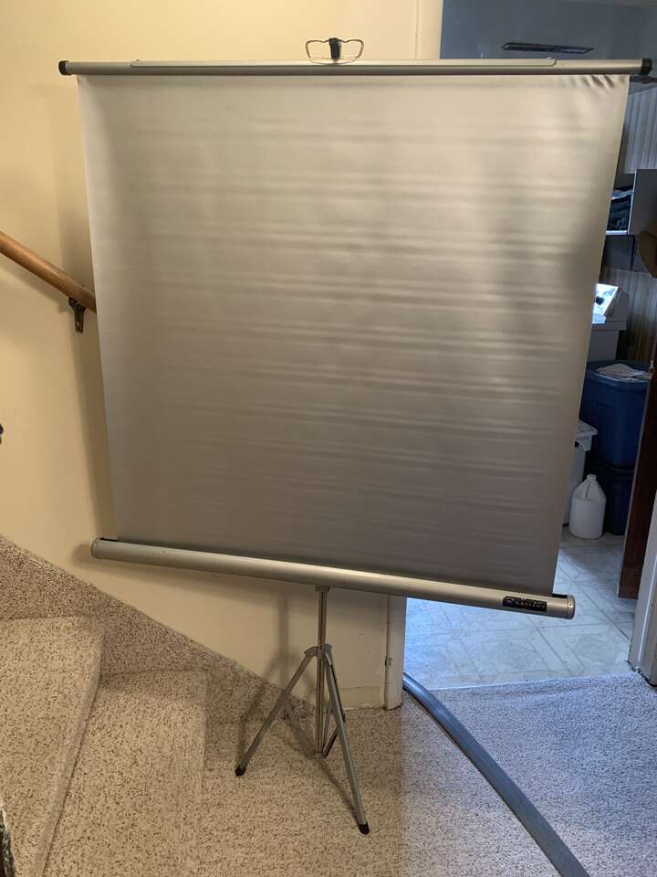 Vintage Projector Screen