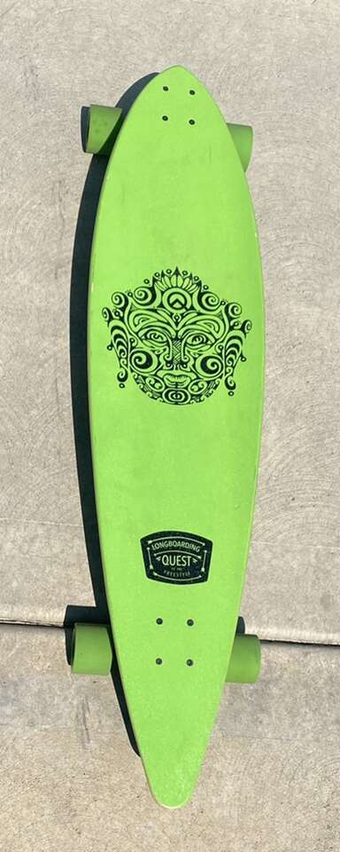 Quest Freestyle Longboard Skateboard