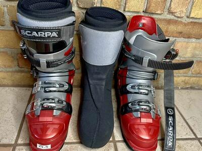 Scarpa Denali TT Men Size 7.5 Ski Boots