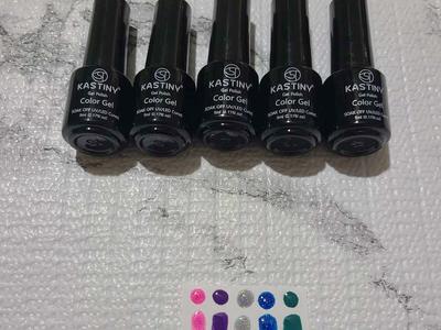 Gel Nailpolish Bundle UV/LED Acrylic Soakoff New