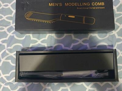 Mens Beard Comb New
