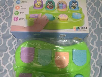 Pop Up Cause and Effect Toy Early Development New