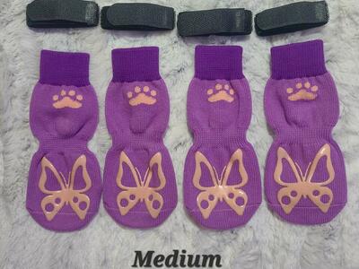 Dog Or Puppy Socks Booties Medium New