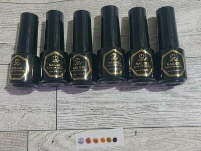 Mefa Gel Nail Polish Bundle UV/LED Soakoff New