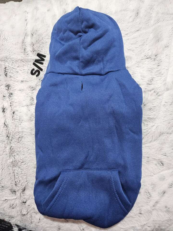 Dog or Puppy Hooded Sweater Sweatshirt New S/M