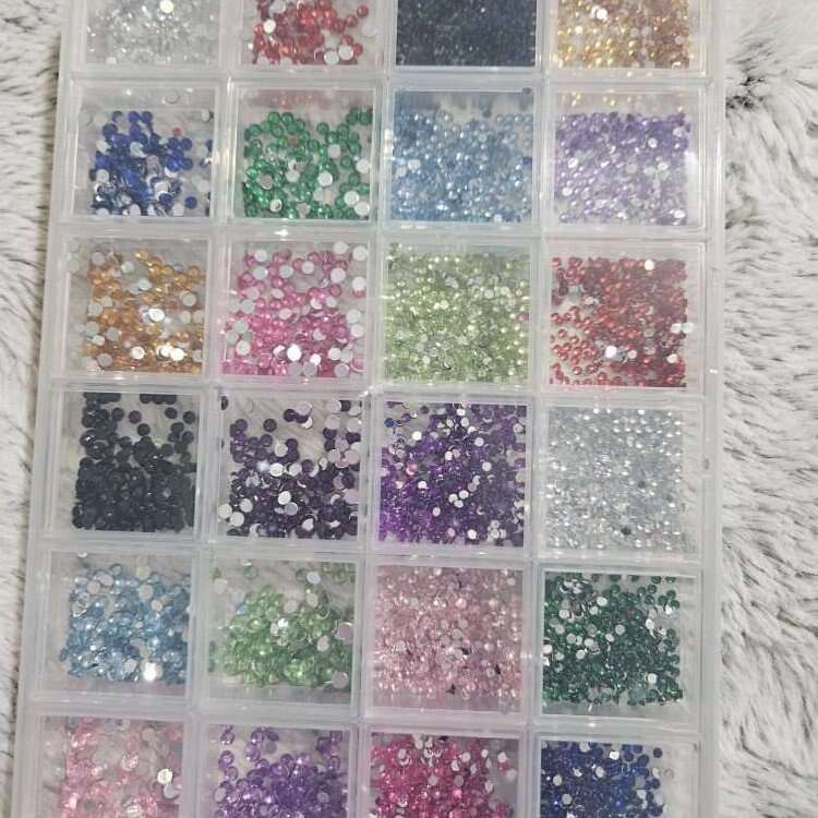 Nail Art Sequins Rhinestones New