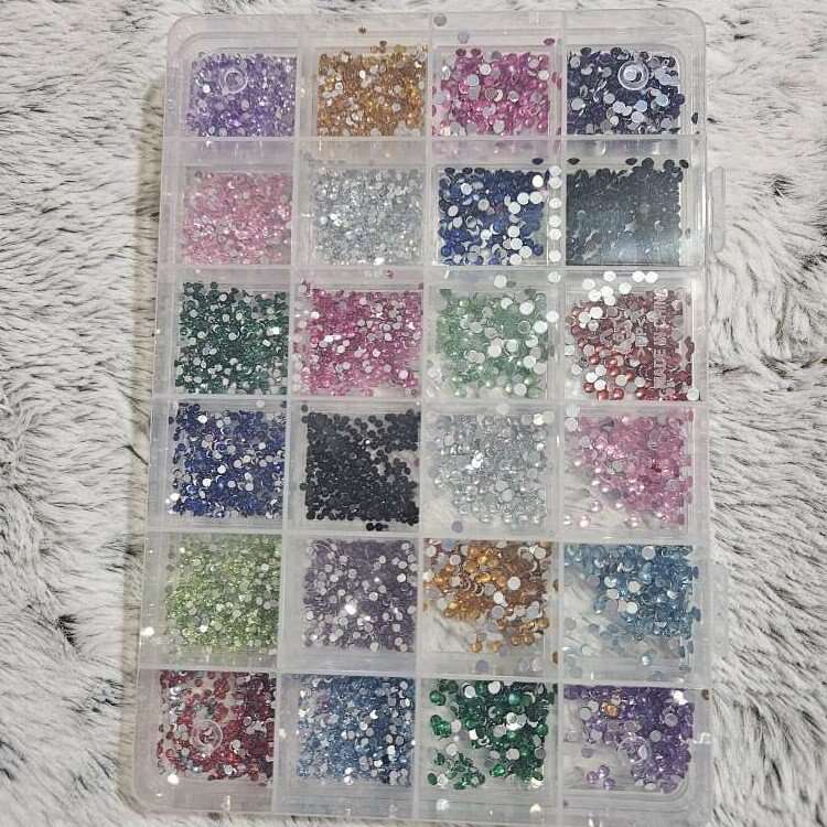 Nail Art Sequins Rhinestones New