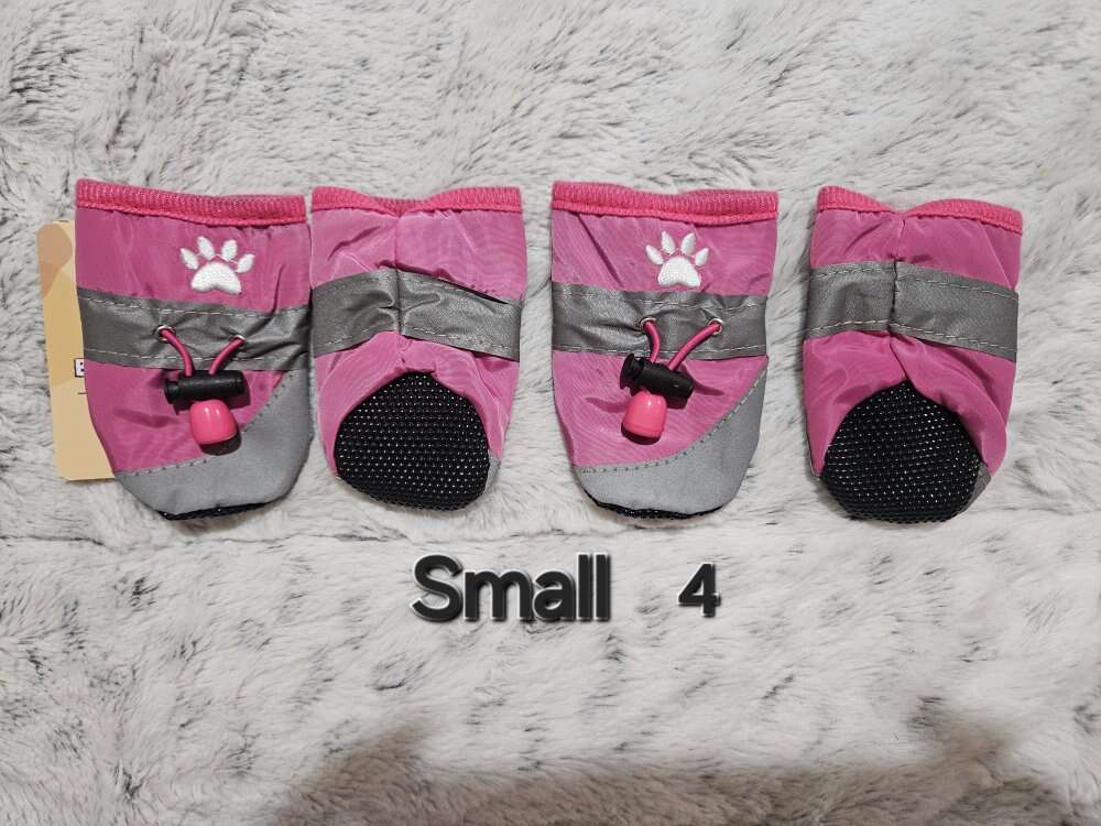 Small Dog Or Puppy Boots Size Small (4) New