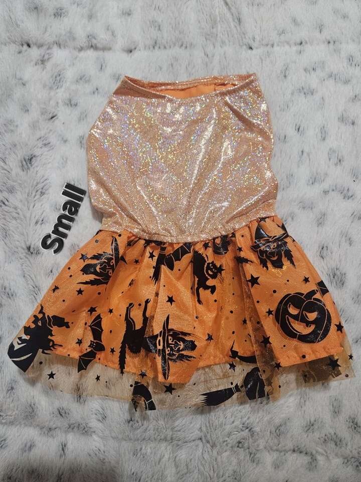 Dog Or Puppy Halloween Dress New Small