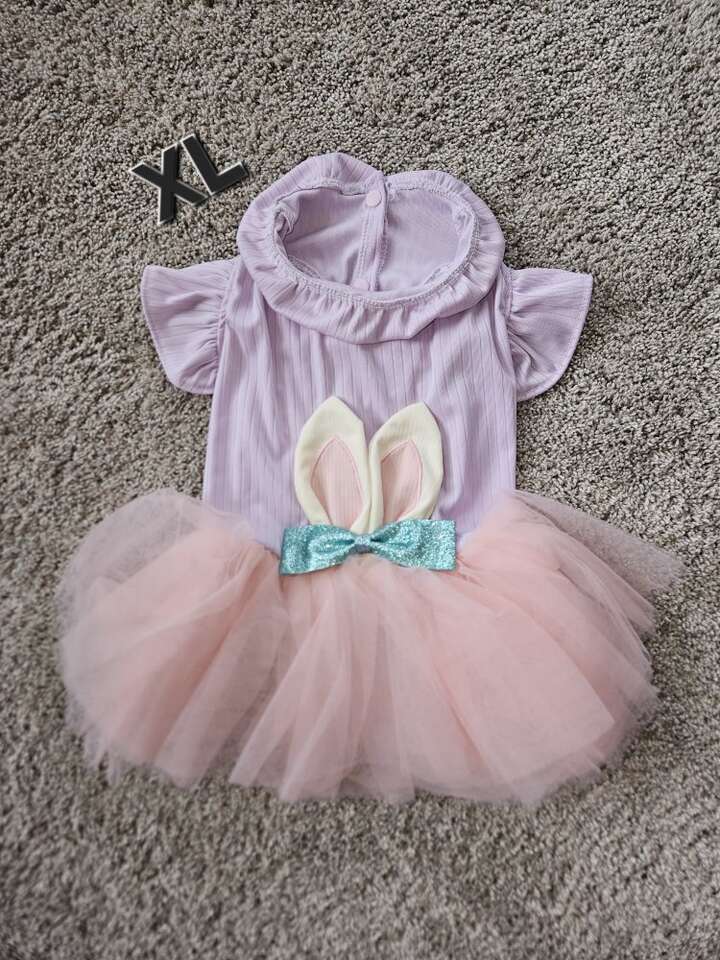 Small Medium Dog or Puppy Easter Dress New XL