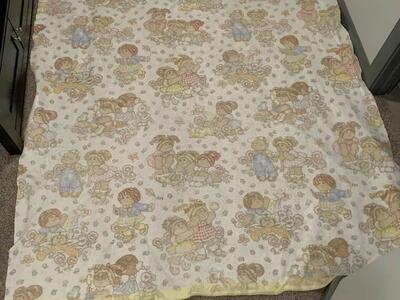 Vintage Cabbage Patch Kids Blanket