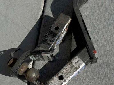 Two Drop Hitches, One 2 Inch Ball