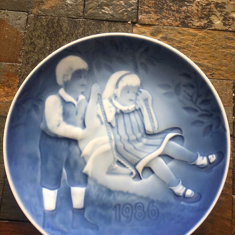 Vintage 1986 Royal Copenhagen Children’s Day Plate