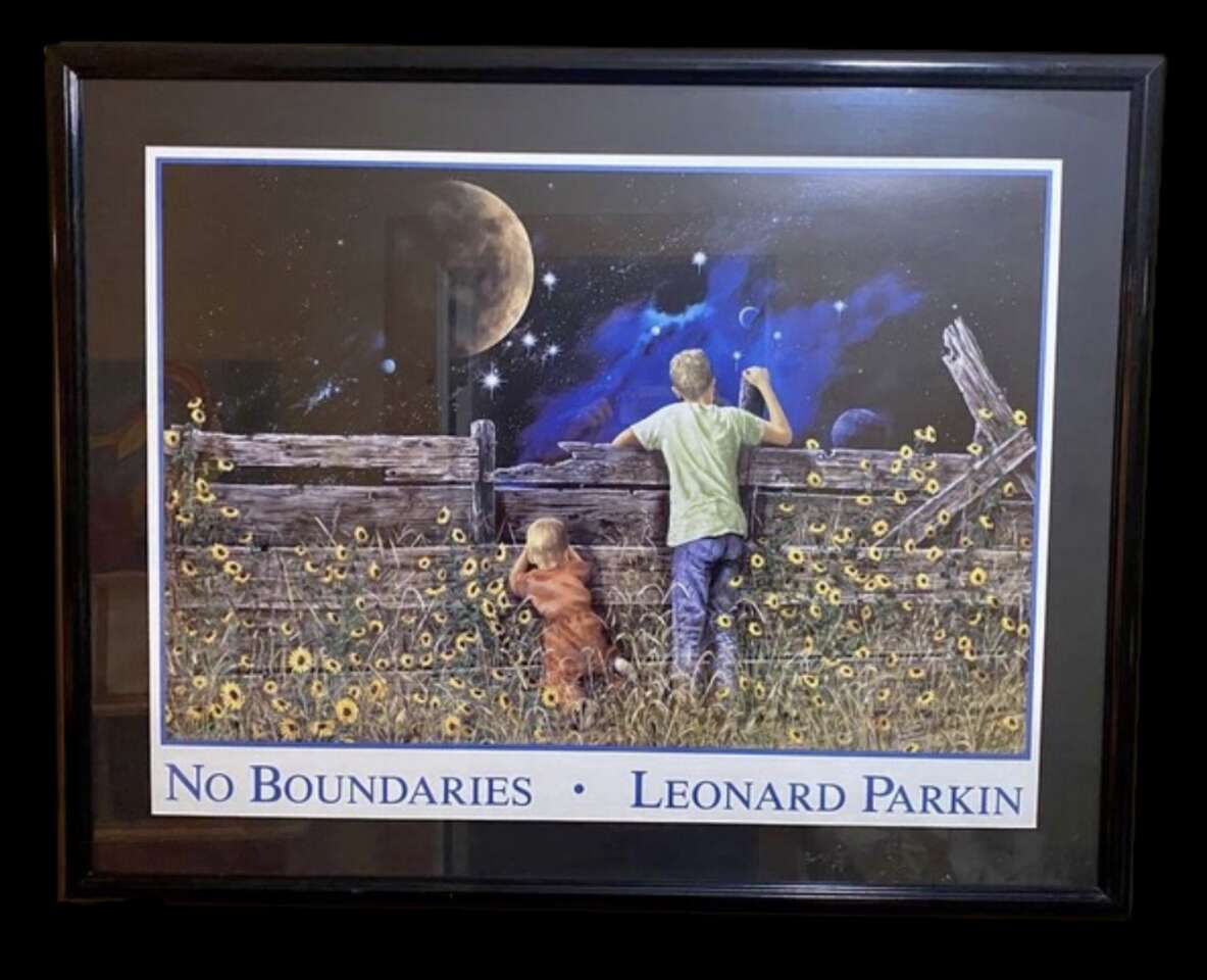 NEW - NO BOUNDARIES by LEONARD PARKIN - UTAH Fantasy Artist - Poster 31 x 23.5 - C PHOTOS