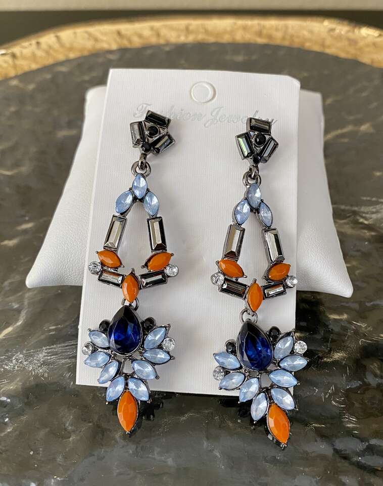 NEW - Exquisite Crystal Beaded Earrings So Many Possibilities - See All Photos