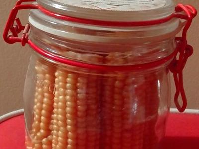 Popping Corn Calico Ghost Town in Old Clamp Jar