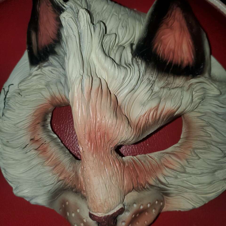 Kitty Cat Halloween Mask