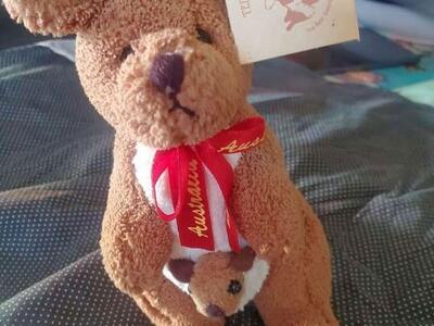 Teddy&Friends Sydney Australia Kangaroo Joey Plush