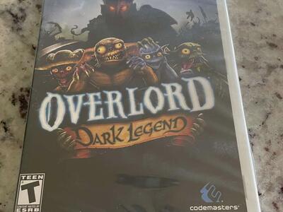 Overlord Dark Legend Nintendo Wii BRAND NEW