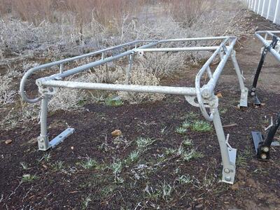 adjustable over cab Lumber racks