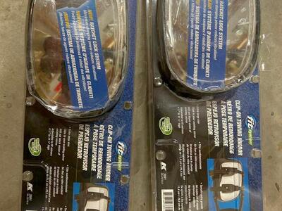 Clip-on Towing Mirrors