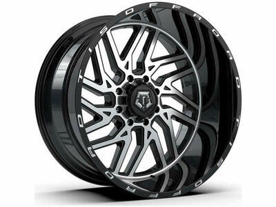 TIS WHEELS 20x10 6X135 544MB Black Wheel Rim