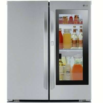 LG 22.6cu ft French Instaview Counter Depth Fridge