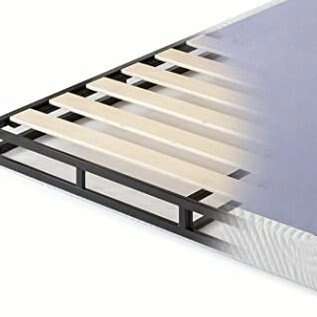 Zinus 4" Metal Box spring w/wood slats Twin XL