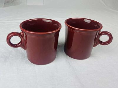 Fiesta Ware Mugs (2)