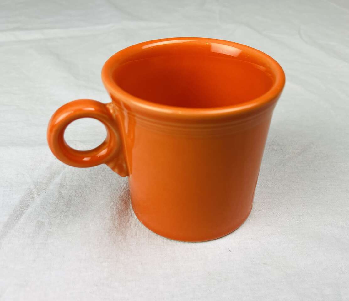 Orange Fiesta Ware Mug