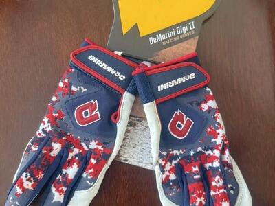 DeMarini Digi II Youth Batting Gloves Size M