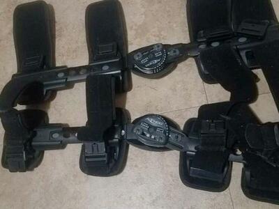 Knee donjoy brace adjustable one size fits all FLEXION EXTENSION BREG TSCOPE