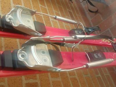 Tele tua skis 195 voile bindings